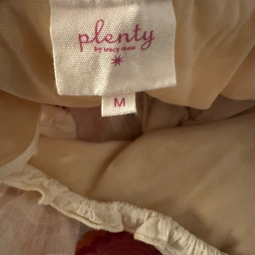 Anthropologie Plenty by Tracy Reese Embroidered Folder One Shoulder Dress M - Picture 5 of 7